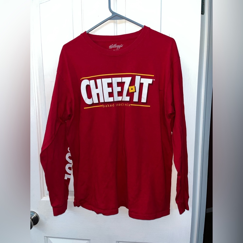 Cheese It Long Sleeve Cotton Tee